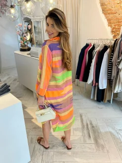 Clearance Amy Maxi Dress Beige Jurken