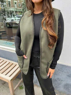 Hot Aurora Gilet Army Gilets