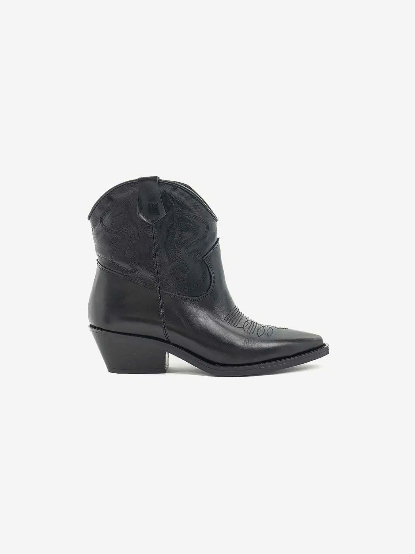 Best Sale Babouche Anouk Western Boots Black Laarzen