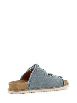 Store Babouche Dina Slipper Destroyed Jeans Sandalen & Slippers