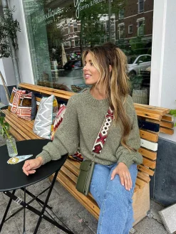 Best Bag Strap Big Aztec Red & Beige Riemen