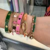 Best Sale Bangle Bracelet Green Armbanden