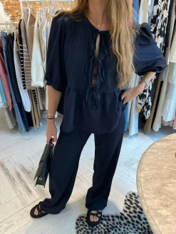 Sale Belle Bow Set Navy Sets