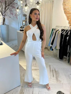 Fashion Cassie Jumpsuit White Jumpsuits