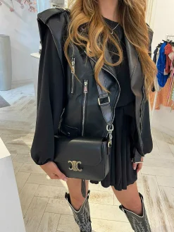 Store Cece Square Bag Black Tassen