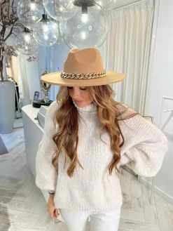 Cheap Chain Hat Camel Hoeden & Caps