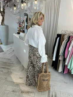 Clearance Charlie Cropped Blouse Off White Tops & Blousjes