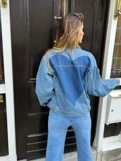 Online Demi Inspired Denim Jacket Jassen