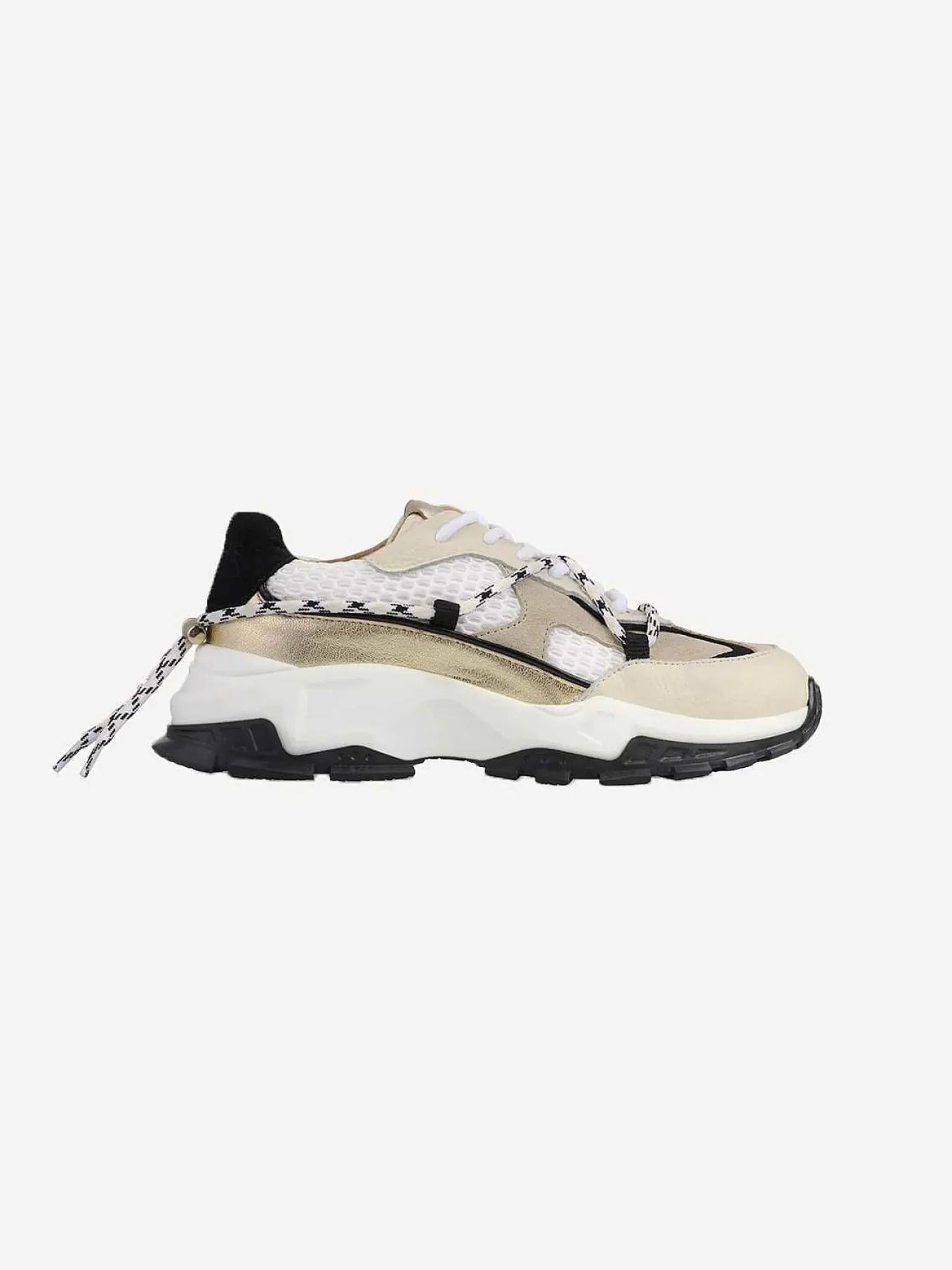 Cheap Dwrs Bonney Sneakers Off White & Black Sneakers