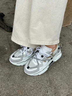 Clearance Dwrs Jupiter Sneakers Silver & Gold Sneakers