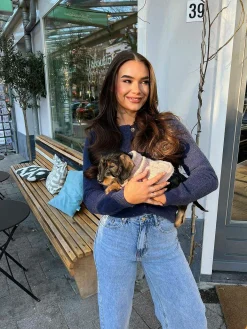 Best Sale Eemy Cardigan Denim Blue Vesten