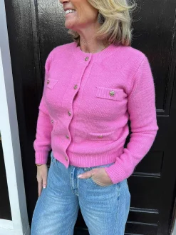 Sale Eemy Cardigan Pink Vesten
