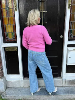 Sale Eemy Cardigan Pink Vesten