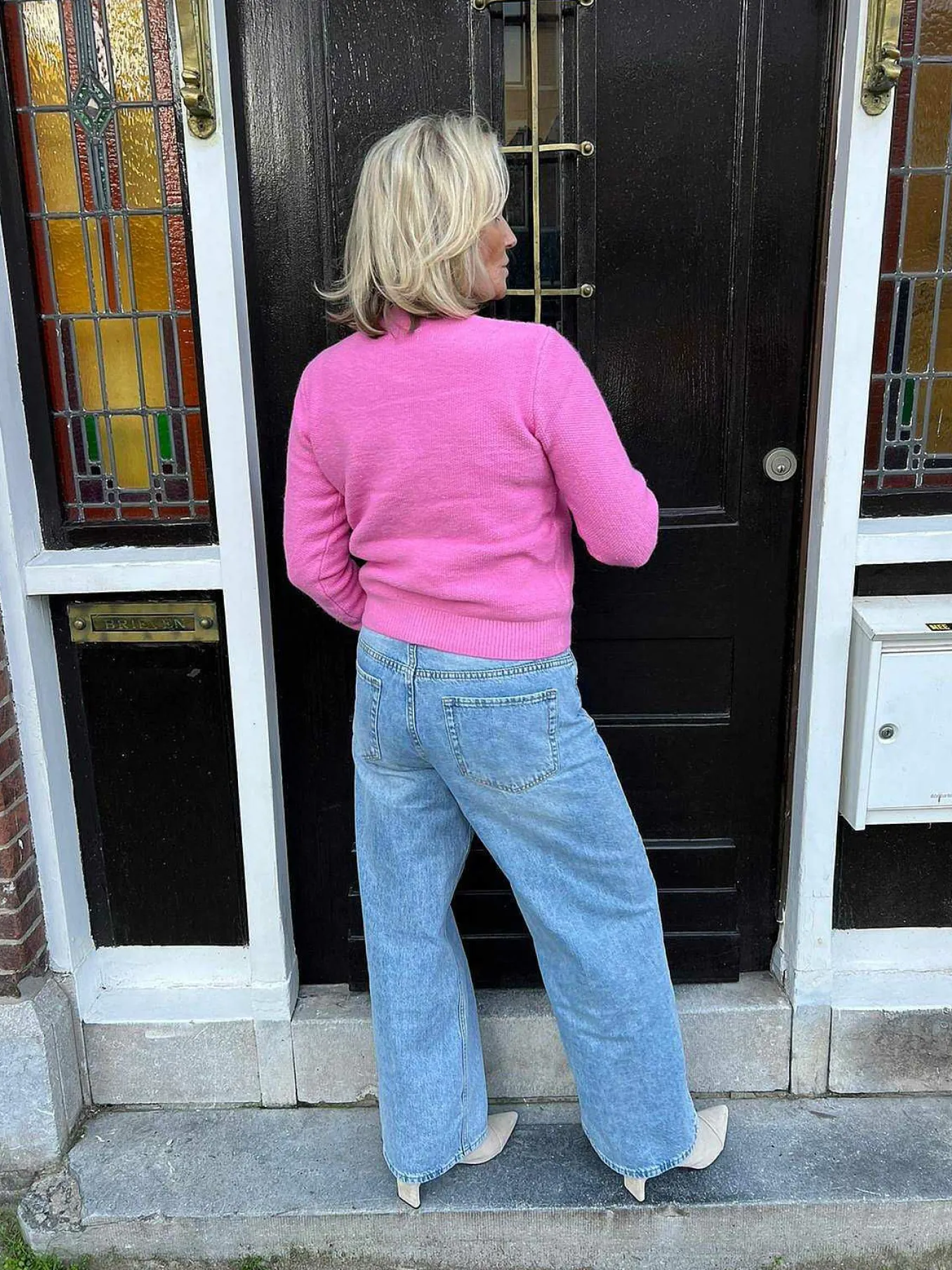 Sale Eemy Cardigan Pink Vesten