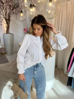 Discount Eline Blouse Off White Tops & Blousjes
