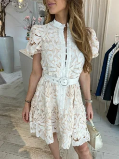 Flash Sale Emmy Broderie Dress Jurken