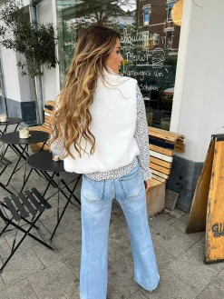 New Faux Fur Gilet Off White Gilets