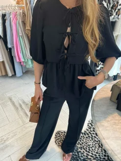 Sale Floortje Bow Set Black Sets