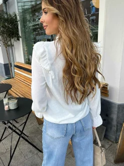 New Gracy Blouse White Tops & Blousjes