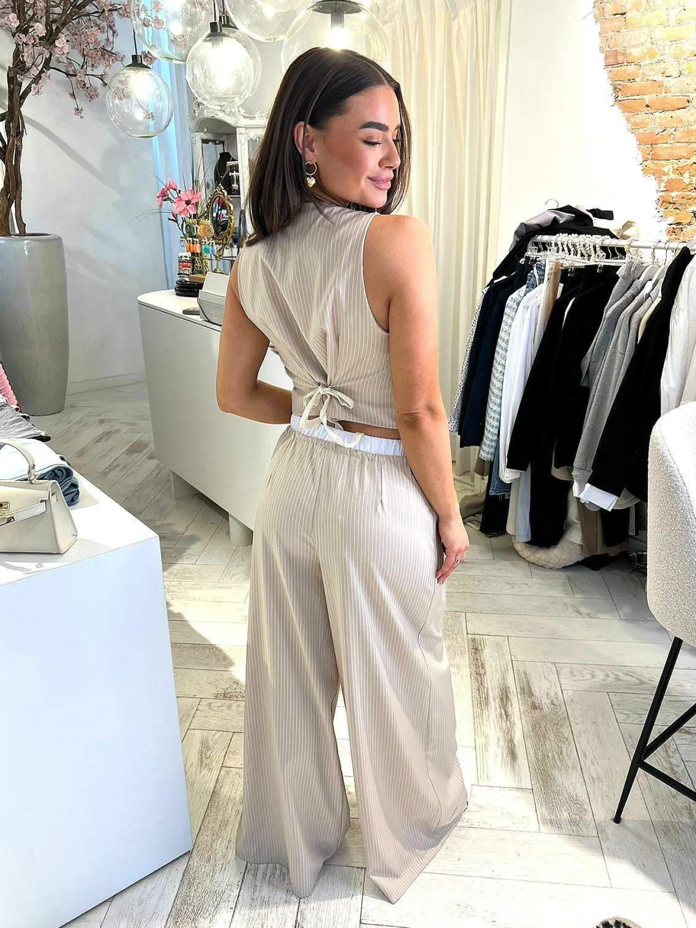 Cheap Indy Pantalon Beige Broeken