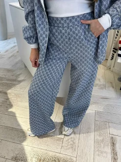 Best Sale Inspired Pantalon Denim Blue Broeken