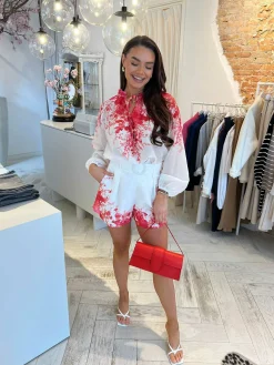 Shop Jasmine Bag Red Tassen