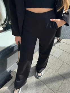 Cheap Jog Suit Set Black Sets