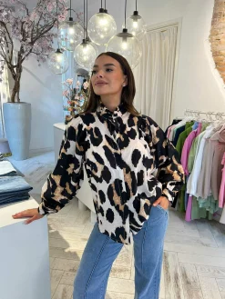 Sale Jolie Leo Blouse Tops & Blousjes