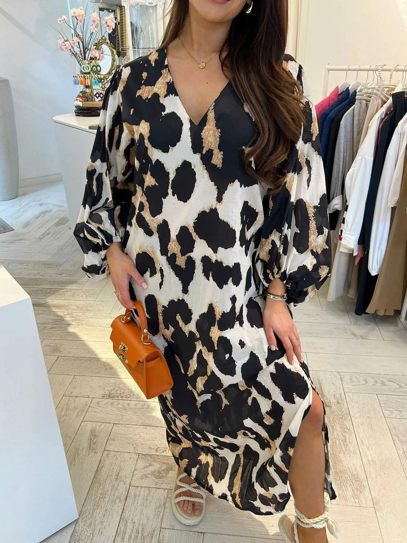 Online Jolie Leo Maxi Dress Jurken