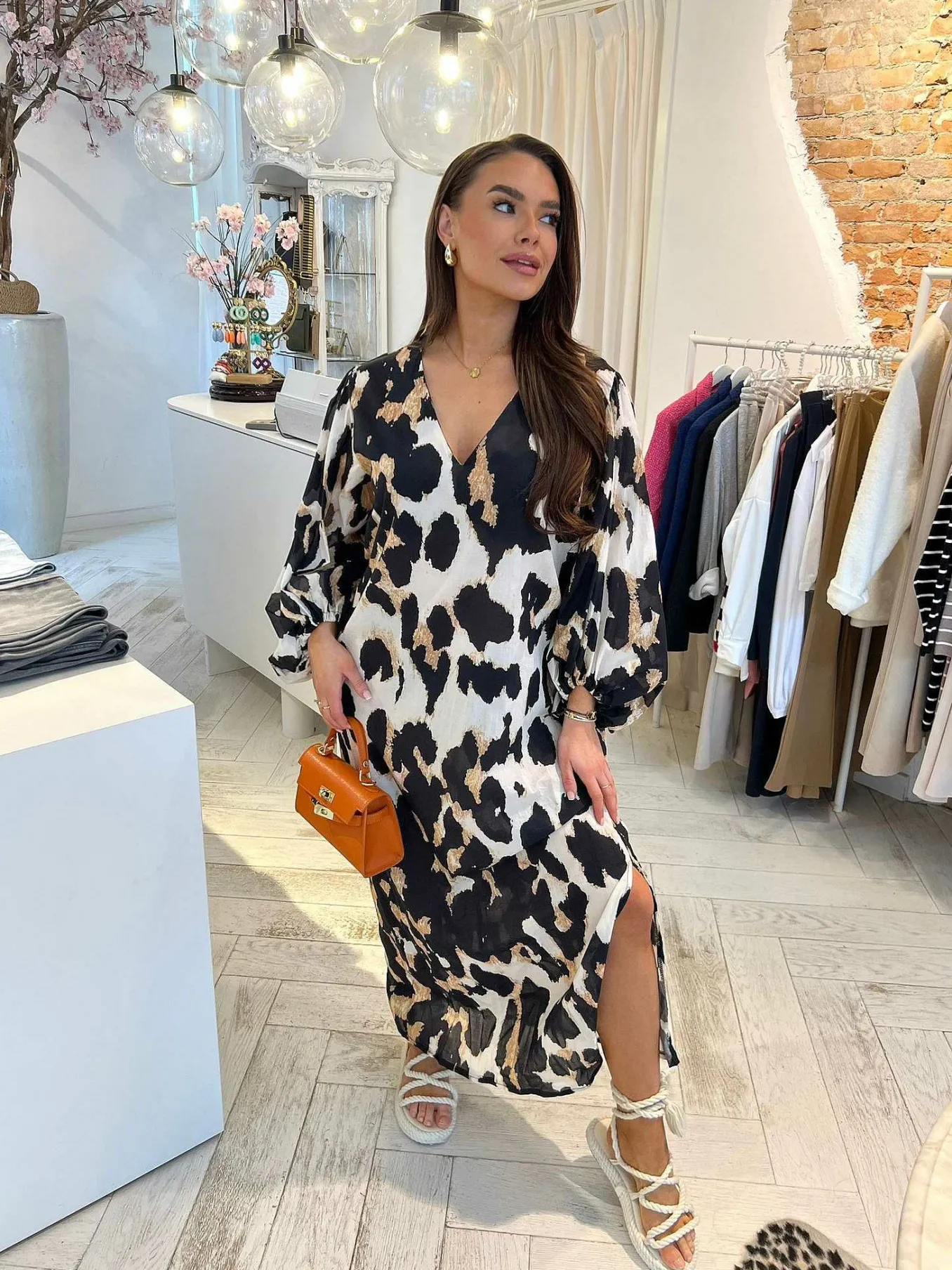 Online Jolie Leo Maxi Dress Jurken