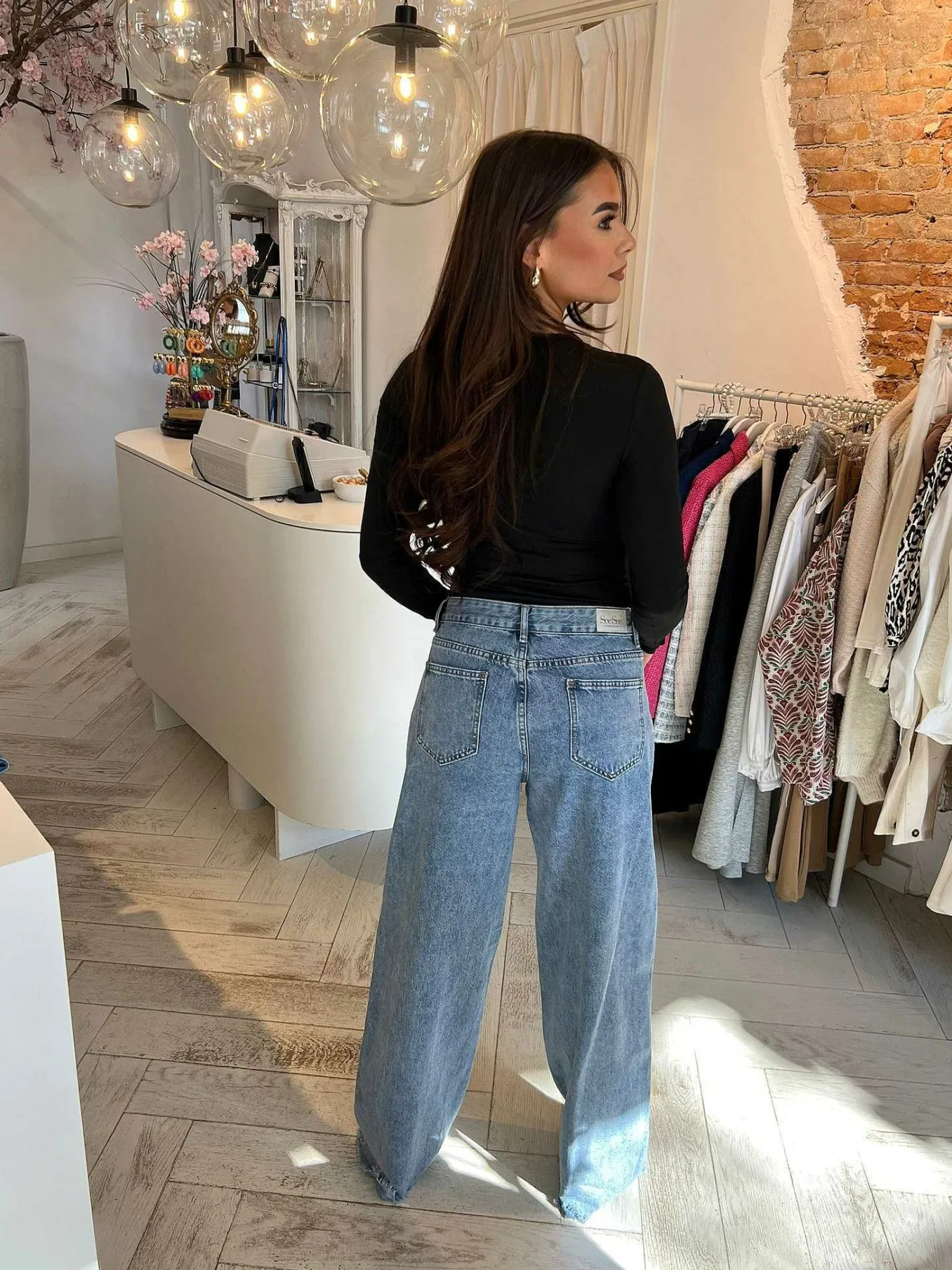 Fashion Juna Long Sleeve Body Black Body's