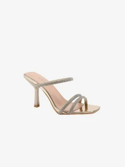 Outlet Katy Glitter Heels Gold Hakken