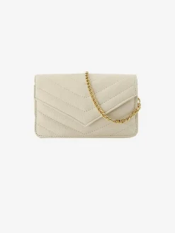 Hot Laurie Bag Leather Beige Tassen