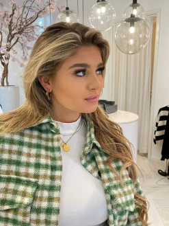 Best Letter Bedel Round Gold Kettingen