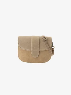 Best Sale Maan Bag Suede Beige Tassen