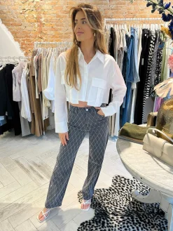 Flash Sale Mila Strass Jeans Grey Broeken