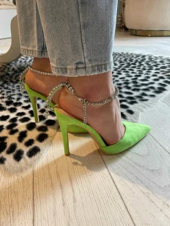 Best Sale Miranda Heels Bright Green Hakken