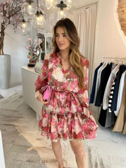 Online Nola Rose Dress Pink Jurken