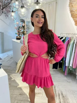 Online Novi Dress Pink Jurken