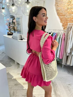 Online Novi Dress Pink Jurken