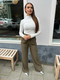 Cheap Paige Pantalon Army Broeken