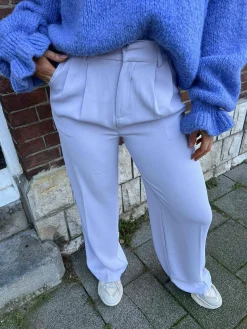 Clearance Paige Pantalon Lila Broeken