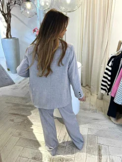 Sale Polly Pantalon Light Grey Broeken