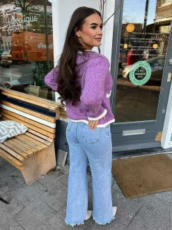 Hot Romee Vest Purple Vesten