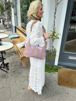 Fashion Susa Broderie Maxi Dress Jurken