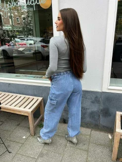 Best Sale Tessi Basic Long Sleeve Top Grey Tops & Blousjes