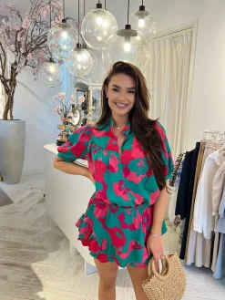 Shop Yill 2 Delig Ruffle Set Green Sets