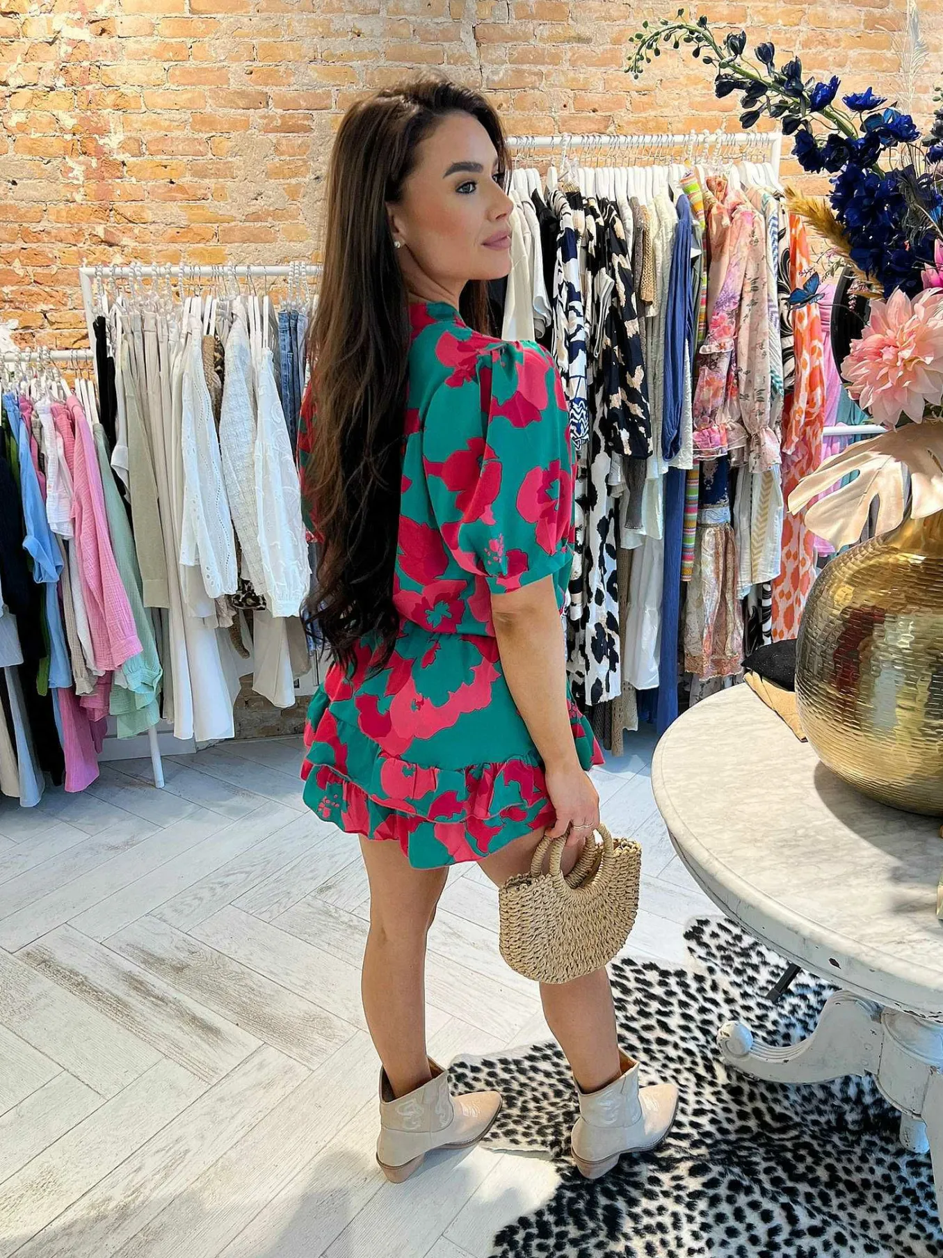 Shop Yill 2 Delig Ruffle Set Green Sets