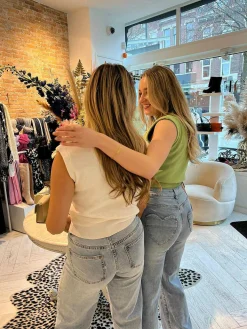 Hot Zarah Top Pistache Tops & Blousjes